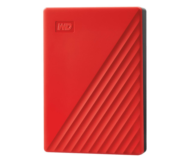 WD My Passport 4TB Red Worldwide WDBPKJ0040BRD-WESN - 530409 - zdjęcie